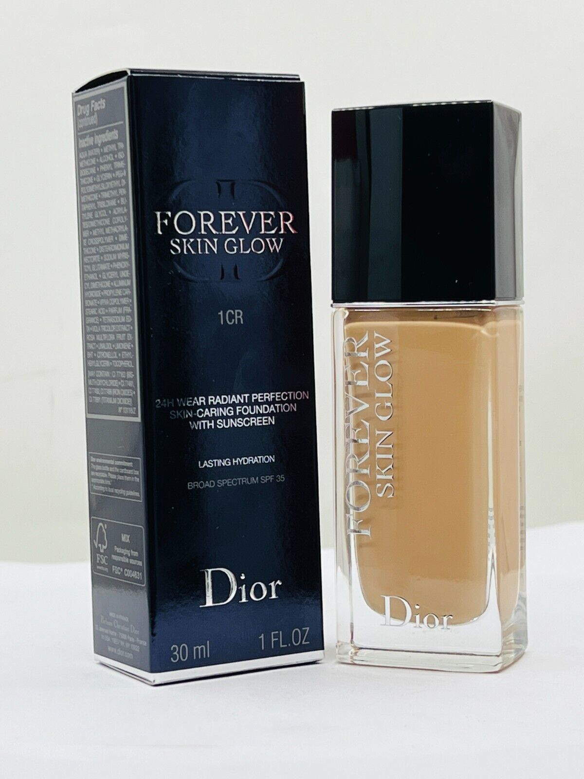 Christian Dior Forever Skin Glow Foundation-1oz (NIB)-PICK ANY