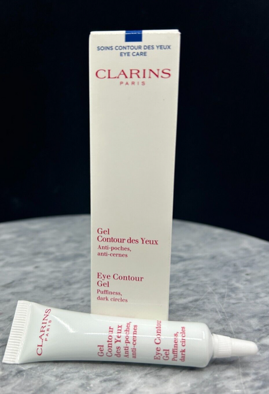 Clarins Paris Eye Contour Gel Puffiness, Dark Circles - 10mL/0.35oz - NIB