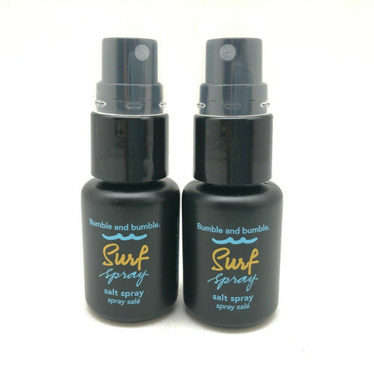 Bumble and Bumble SURF SPRAY Salt Spray - 0.5oz Travel Mini  (lot of 2) BOXLESS