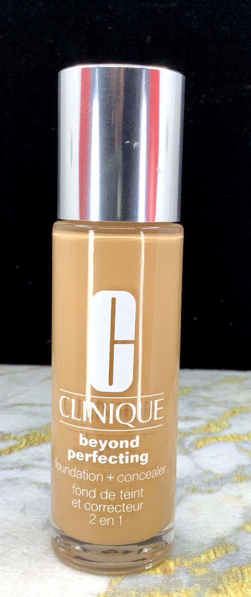 CLINIQUE BEYOND PERFECTING FOUNDATION + CONCEALER 2 IN 1 WN 56 CASHEW(MF) 1 OZ