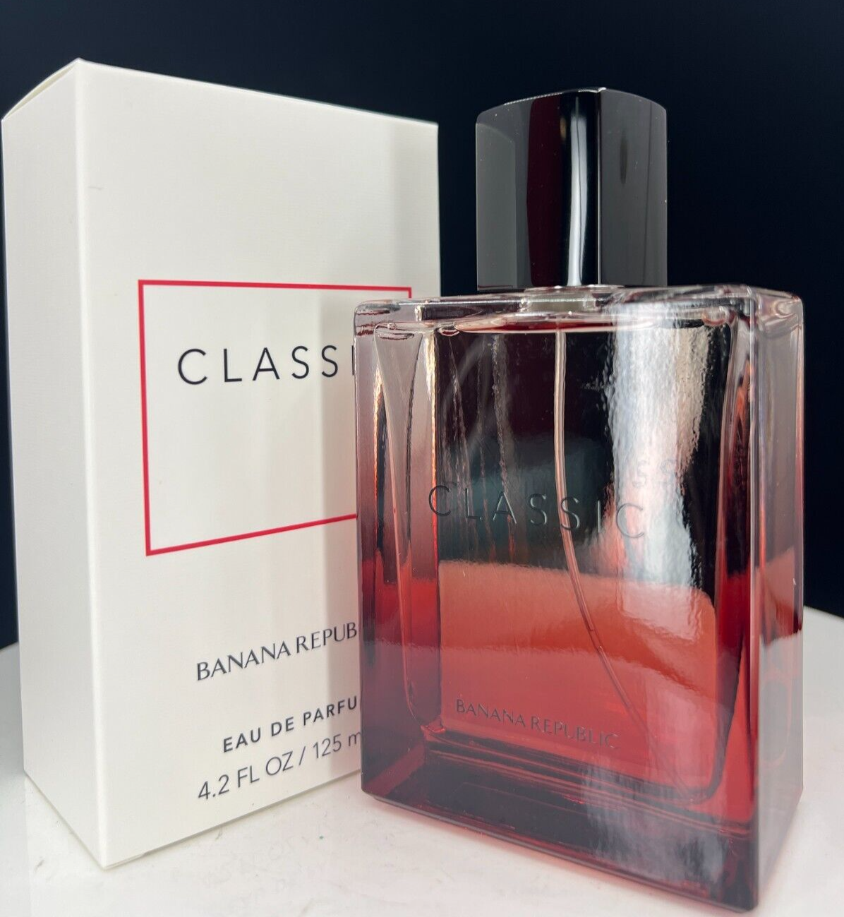 BANANA REPUBLIC CLASSIC RED MEN EAU DE PARFUM SPRAY - 4.2fl oz/125mL  - NIB