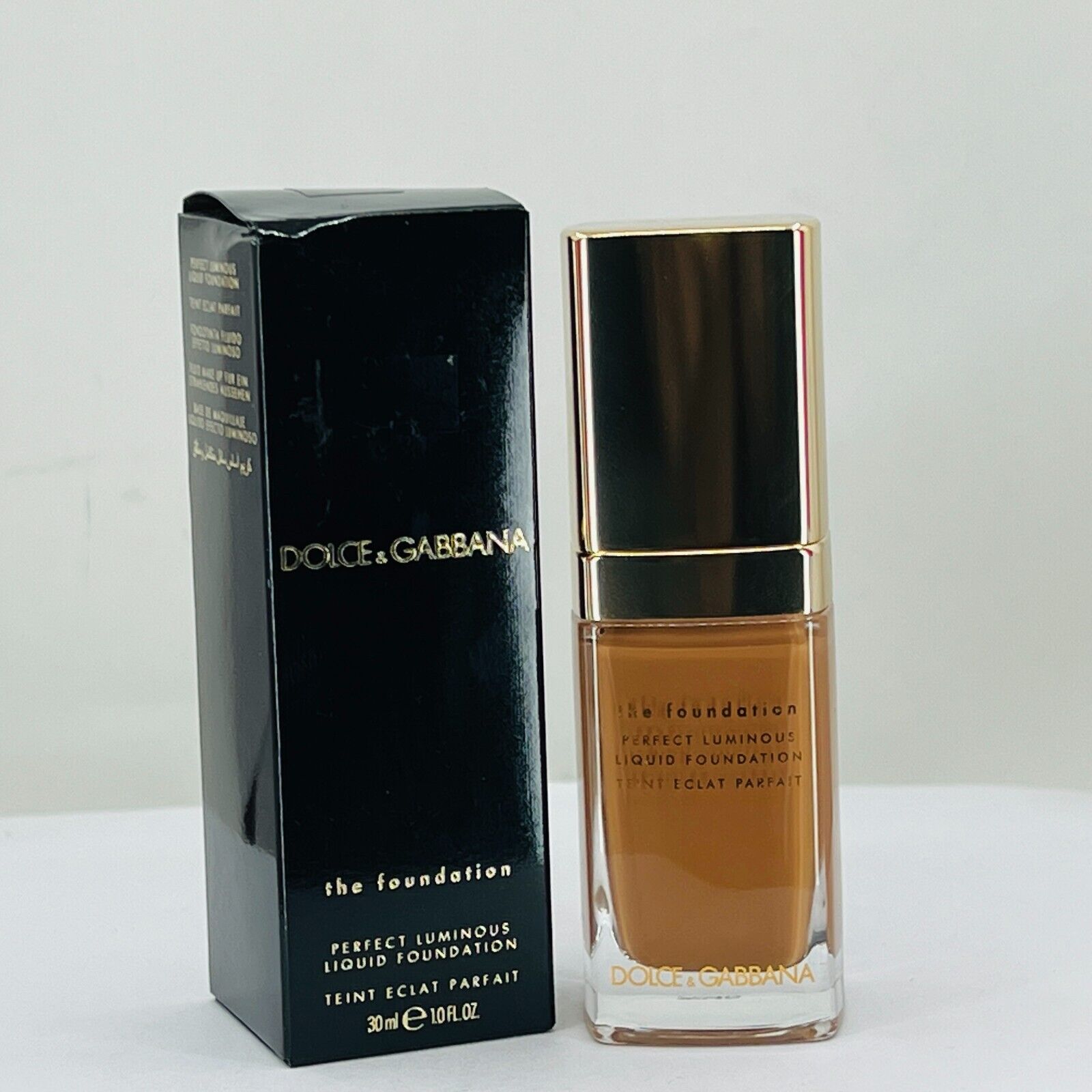 DOLCE & GABBANA Perfect Luminous Liquid Foundation 1oz ~ CHOOSE SHADE ~ NIB RARE