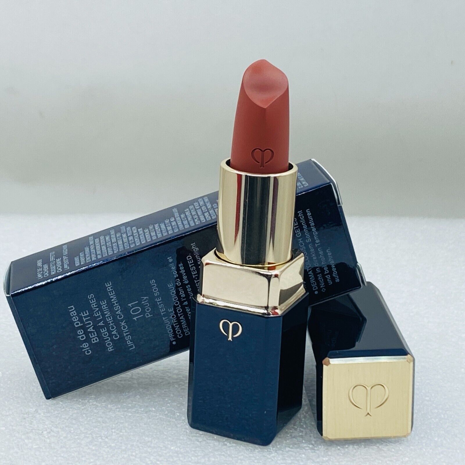 Cle De Peau Beaute Lipstick Cashmere #101 Pouty  - 0.14 oz/4 g  - New In Box