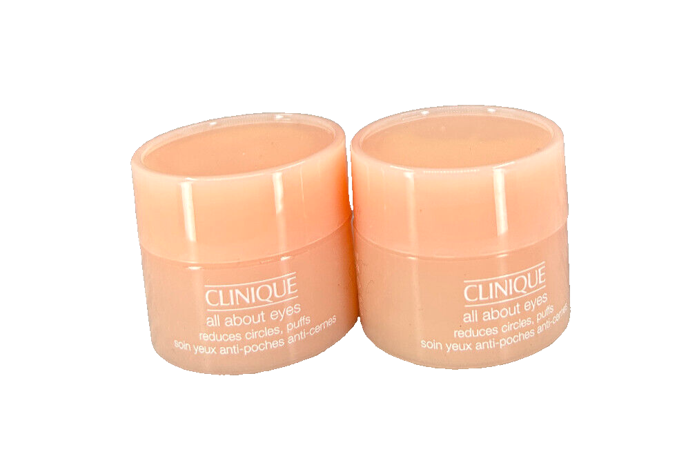 Clinique All About Eyes Reduces Circles, Puffs Mini - 0.17 oz - BOXLESS (lot 2)