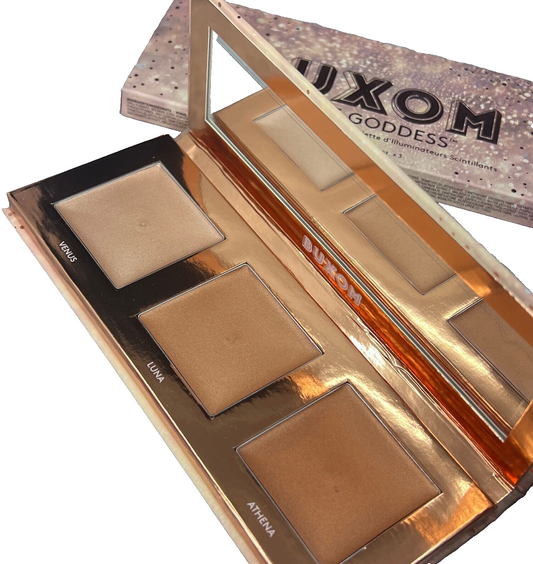 BUXOM Divine Goddess Luminizing Highlighter Palette 4.4g/0.16oz x3 ~ NEW IN BOX