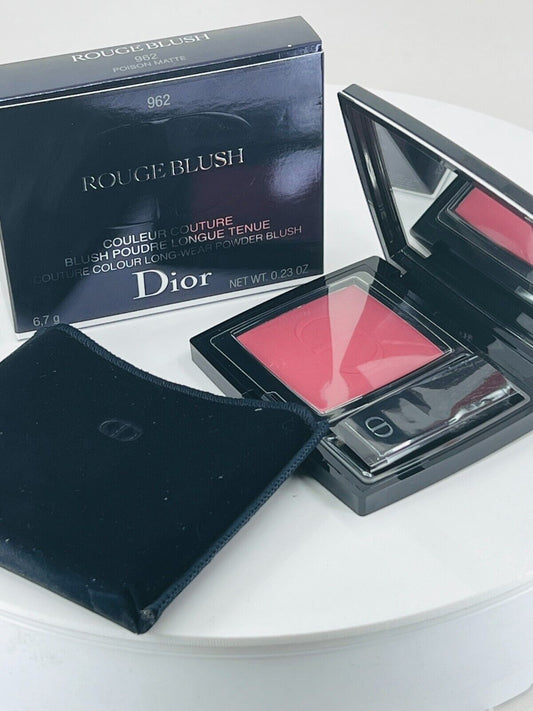 Christian Dior Rouge Blush Long Wear Powder Blush 962 Poison Matte 0.23oz (NIB) 