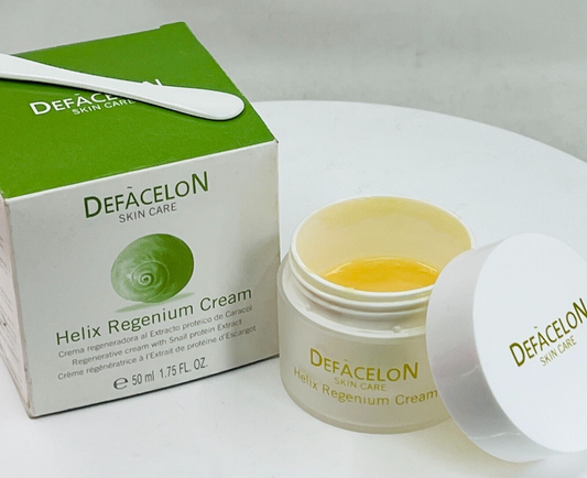 Defacelon skin care Helix Regenium Cream 1 oz *RARE (CHECK DESCRIPTION)-GREEN BX