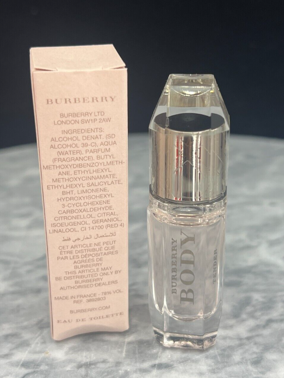 Burberry Body Tender 0.15 oz 4.5 ml Splash Women (New In Box)