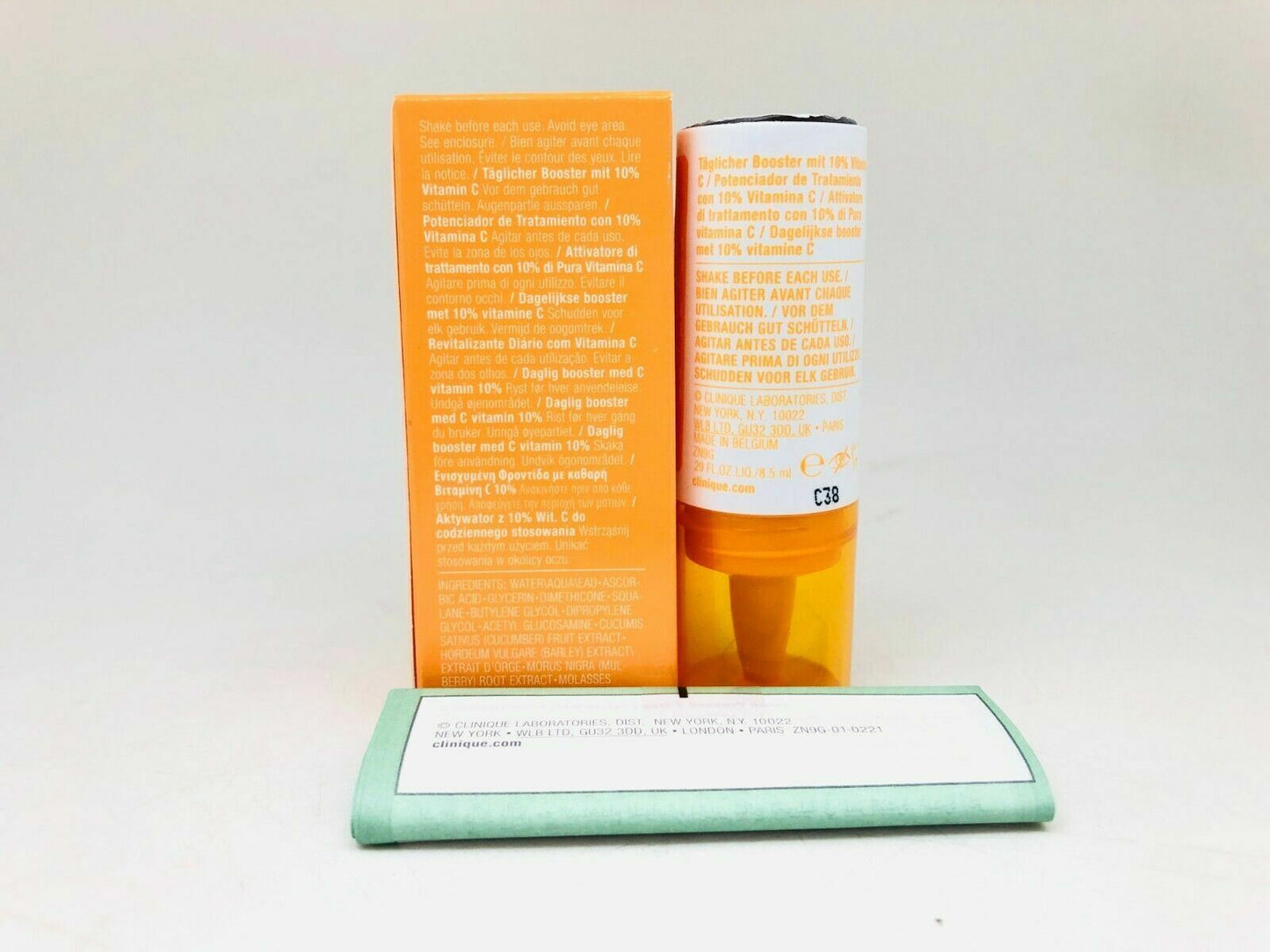 Clinique Fresh Pressed Daily Booster with Pure Vit.C ~ 0.29 OZ / 8.5 ML, NIB