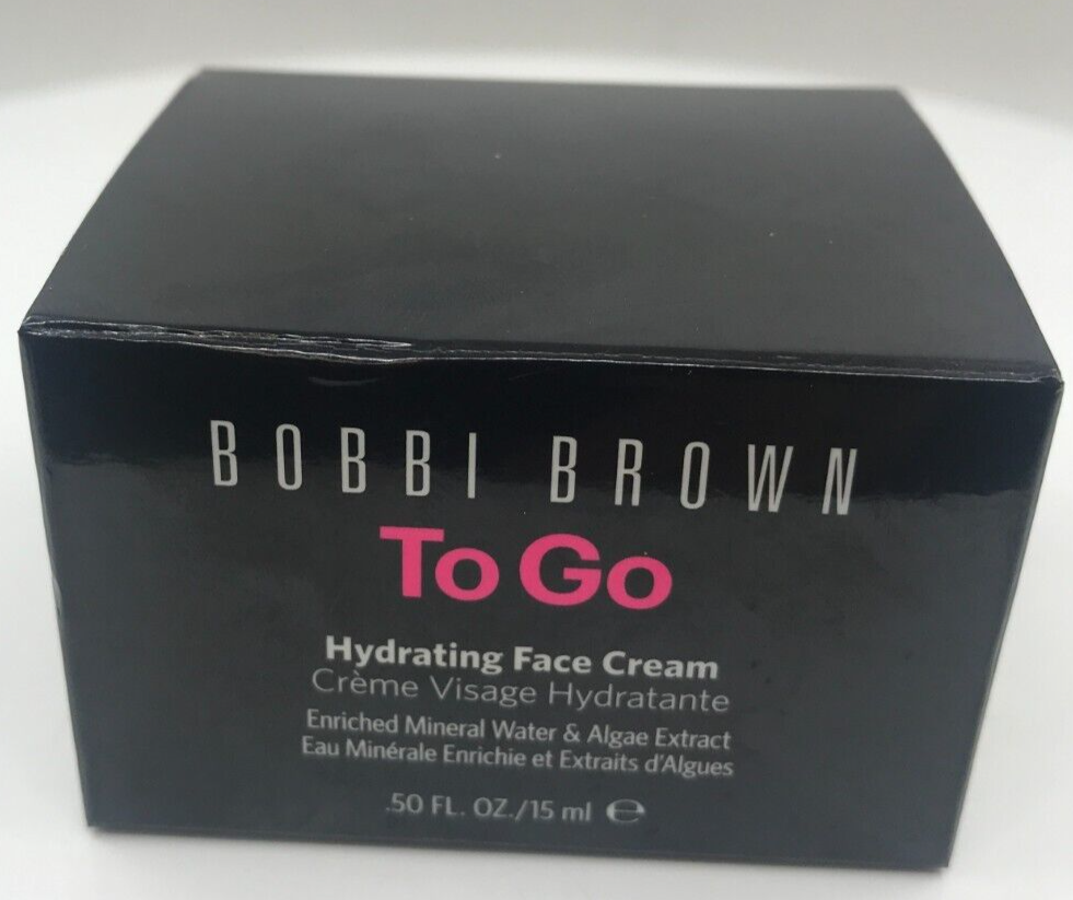 BOBBI BROWN TO GO HYDRATING FACE CREAM .50 OZ (NEW IN BOX)