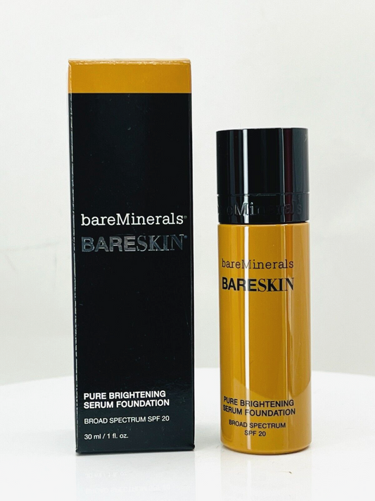 BAREMINERALS Bareskin Brightening Serum Foundation SPF 20 Bare Caramel 14 1oz