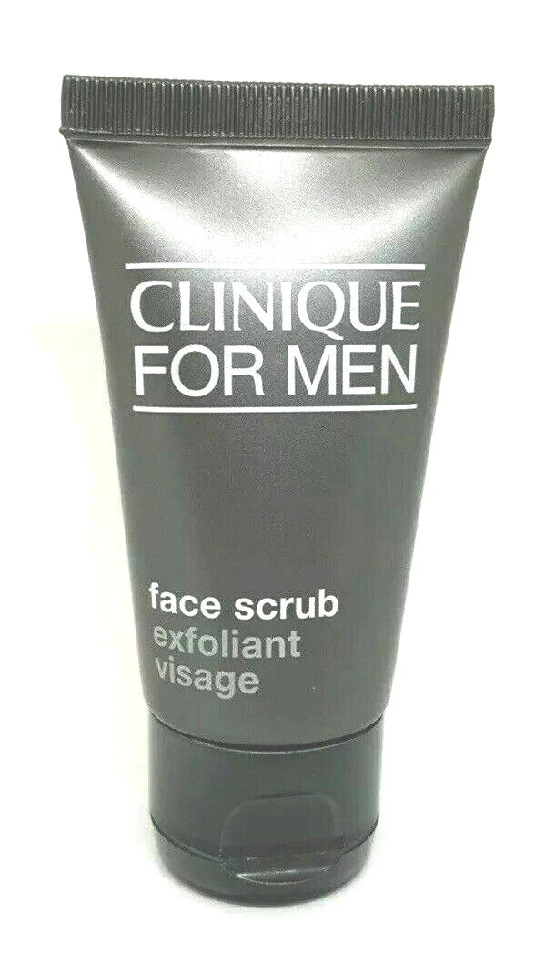 Clinique For Men Face Scrub Exfoliant - 1oz ---Travel Size New - BOXLESS