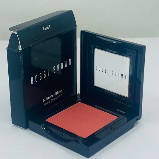 Bobbi Brown Shimmer Blush #CORAL 3 -  0.14oz / 4g - New In Box