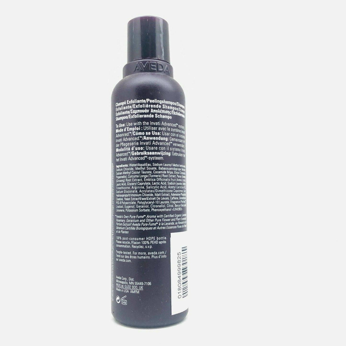 AVEDA Invati Advanced Solutions Thinning Hair Exfoliating Shampoo-200mL -BOXLESS