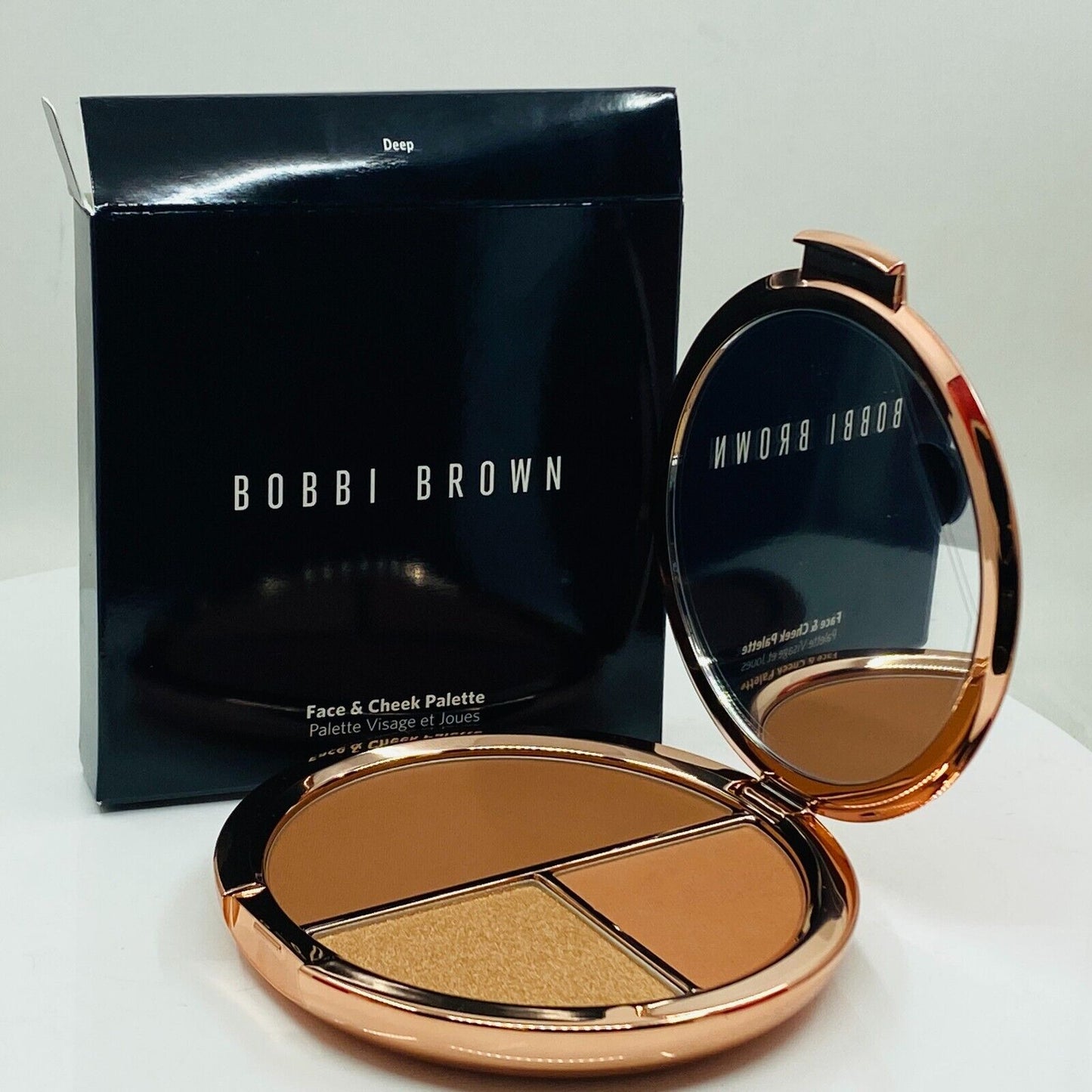 Bobbi Brown Face & Cheek Palette #DEEP - 0.27oz/7.9g - NIB