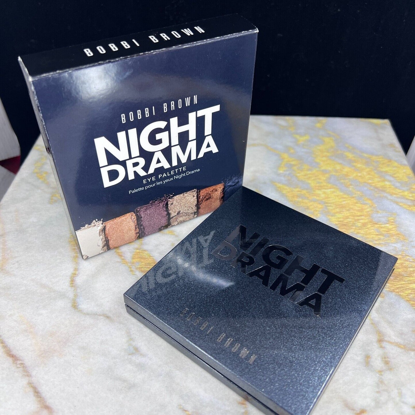 Bobbi Brown Night Drama Eye Shadow Palette Limited Edition-(NIB)