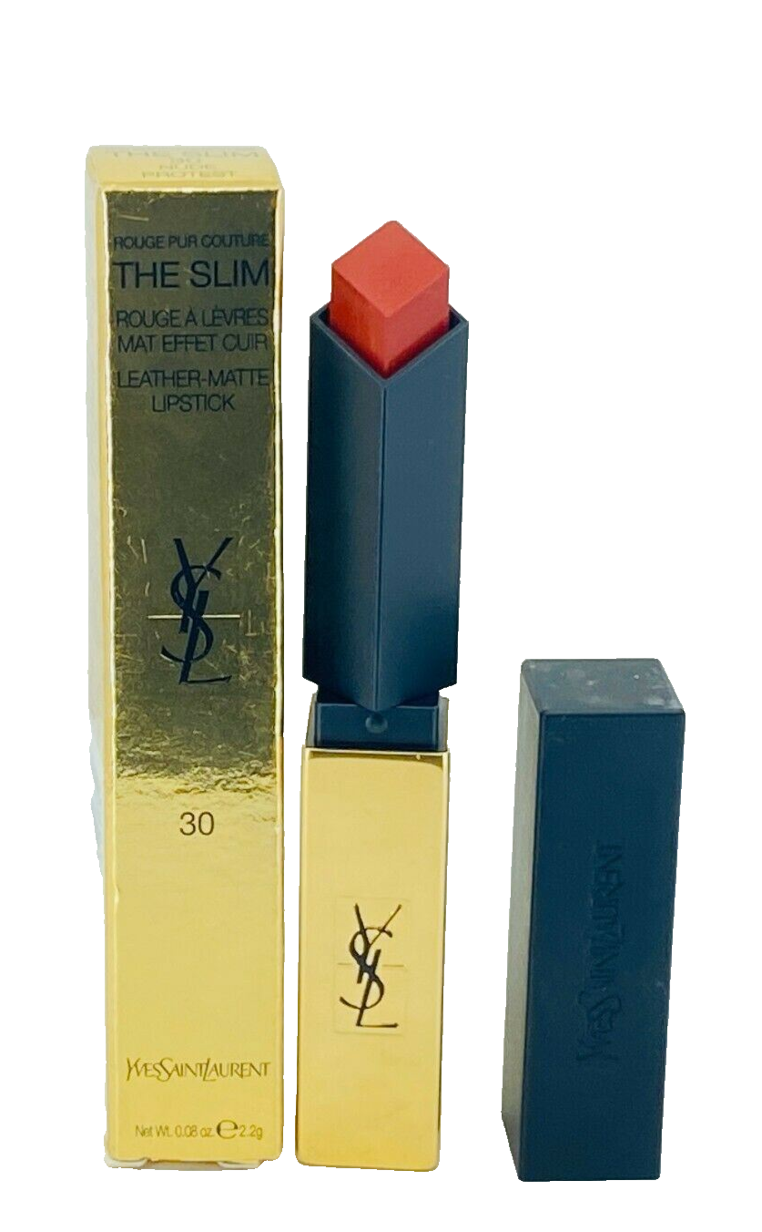 Yves Saint Laurent The Slim Matte Lipstick  - 0.08oz #30 NUDE PROTEST - NIB