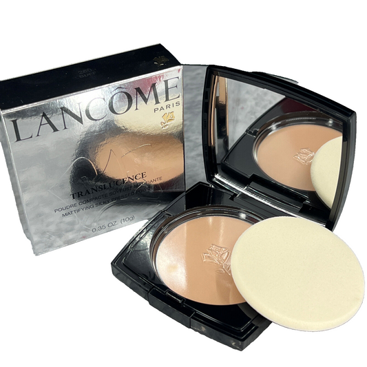 NEW LANCOME TRANSLUCENCE MATTIFYING SILKY PRESSED POWDER #BUFF 250 - 0.35oz -NIB