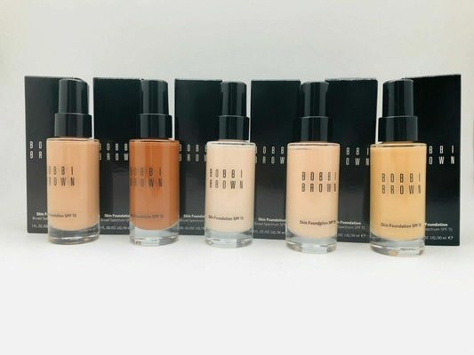 Bobbi  Brown Skin Foundation SPF 15 ~ Choose Your Shade ~ 1 oz / 30 ml - NIB