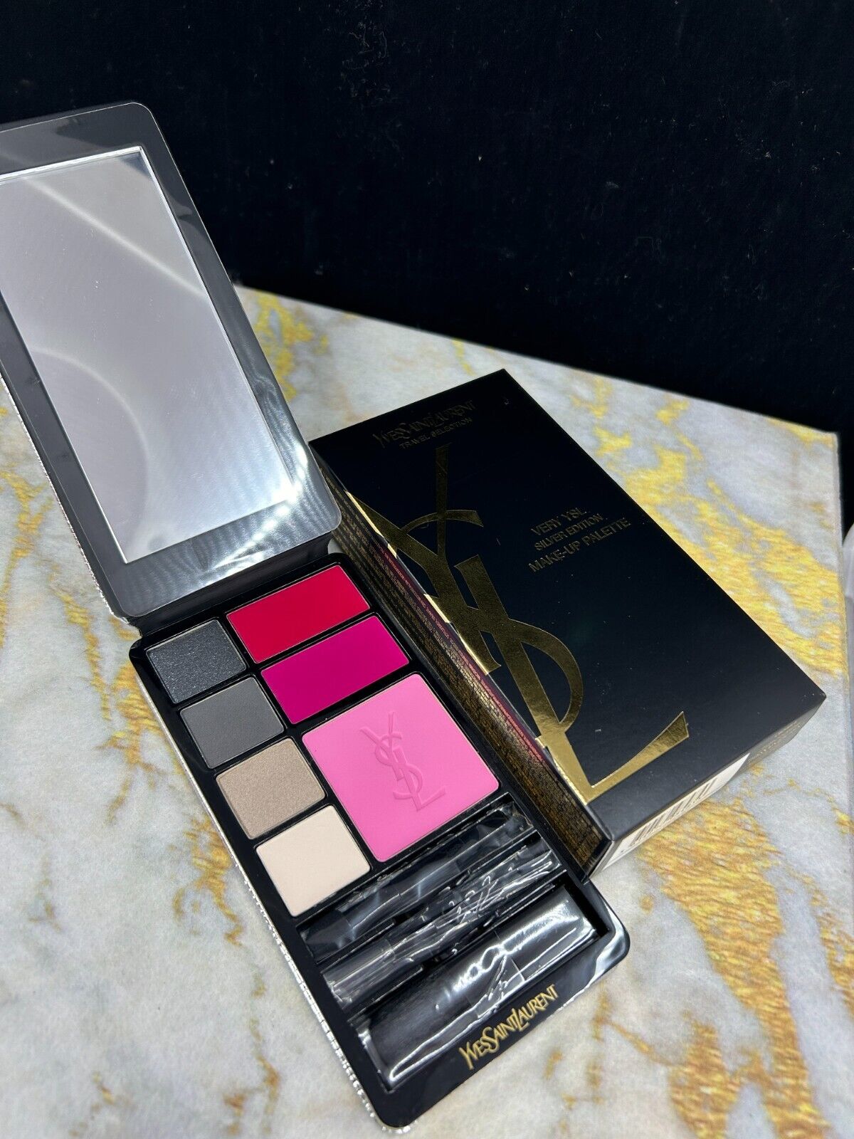 Yves Saint Laurent VeryYSL Silver Edition Make Up Palette - NIB