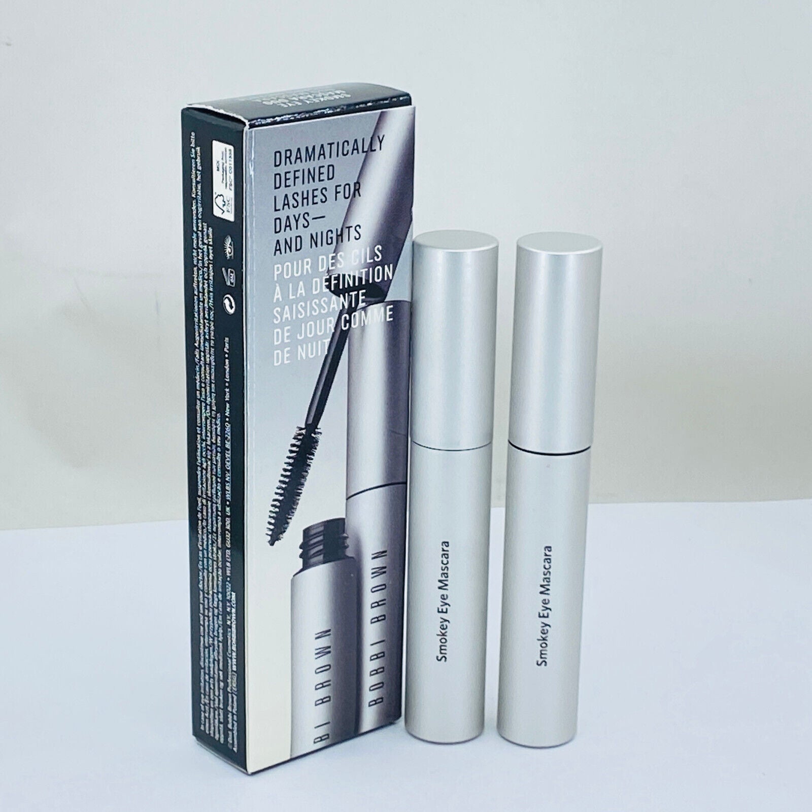 Bobbi Brown lashes on the double smokey eye mascara duo - New in box