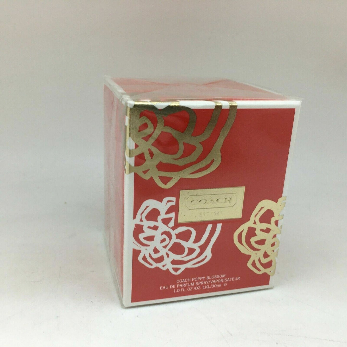 Coach Poppy Blossom Eau De Parfum Spray - 1oz/30ml --- ORIGINAL PACKAGING