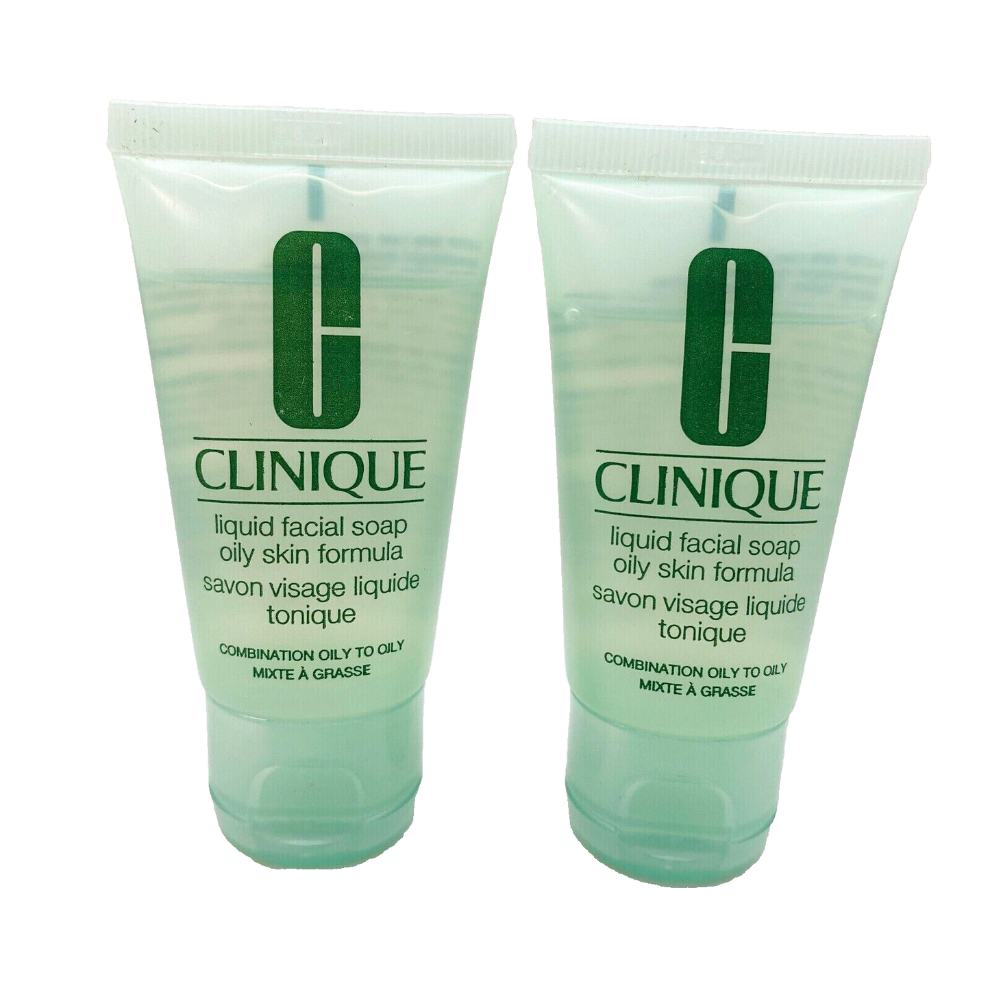 CLINIQUE Liquid Facial Soap For Combination Oily To Oily Skin - 1oz (lot of 2)