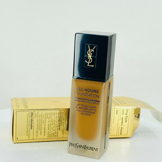 YSL All Hours FLAWLESS Matte Oil free Foundation - 0.84oz #B 70 MOCHA - NIB