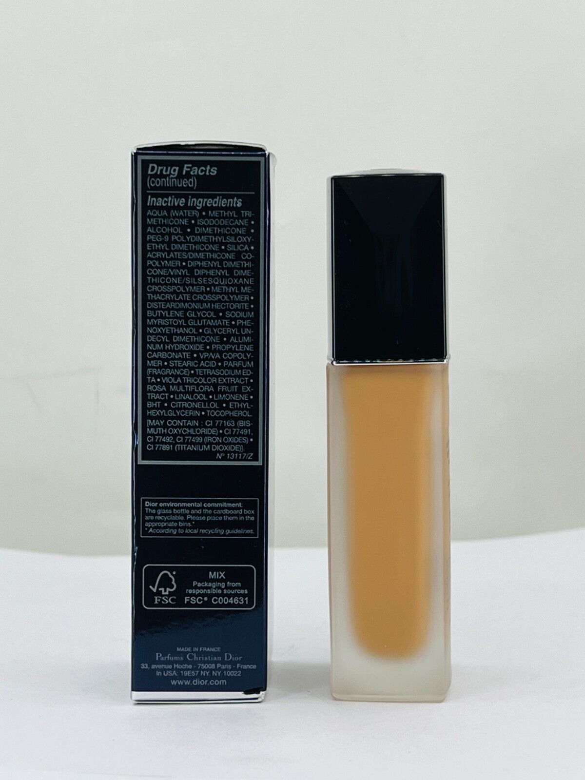 Dior Forever Foundation - 4N Neutral - 1 fl oz / 30 ml SPF 35 (NIB)