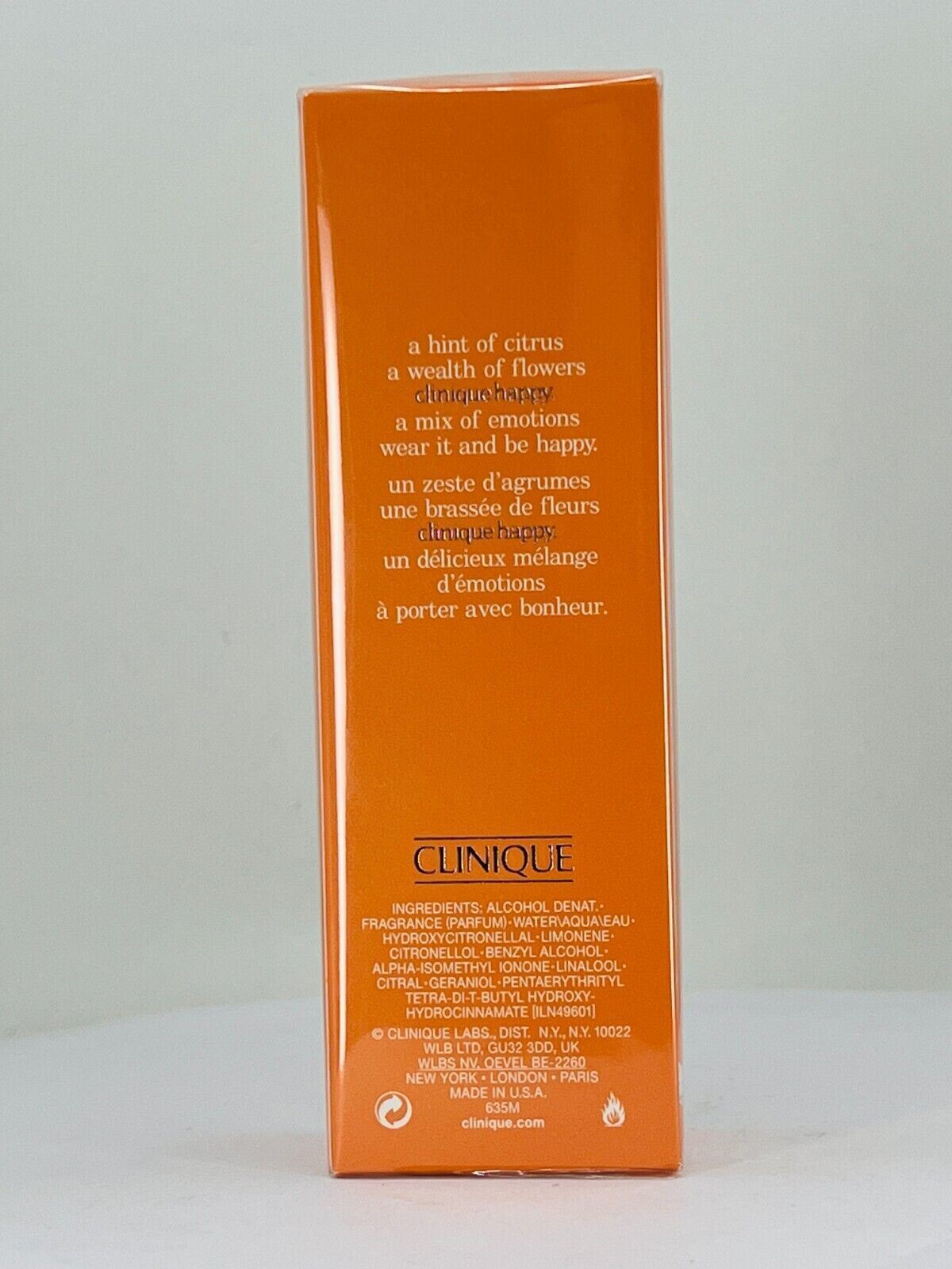 Clinique Happy Perfume Spray -1.7oz (NIB)