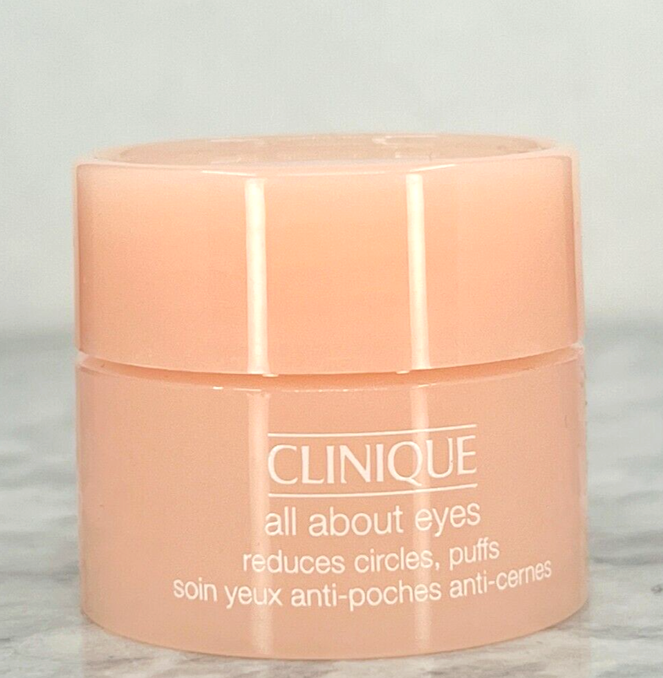 Clinique All About Eyes Reduces Circles, Puffs Mini - 0.17 oz - BOXLESS (lot 2)