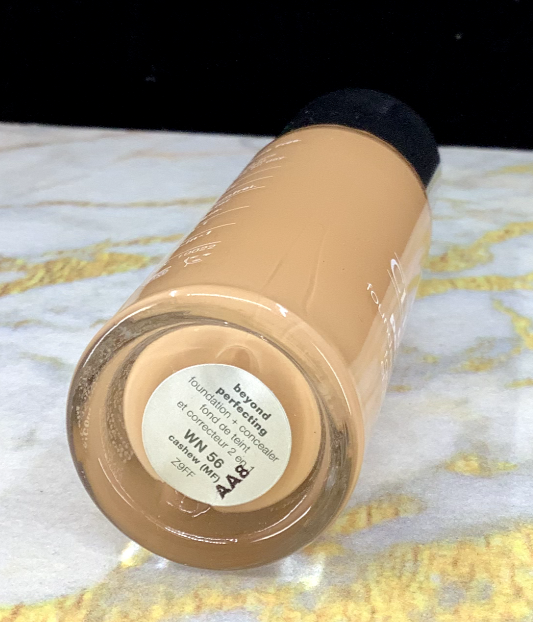 CLINIQUE BEYOND PERFECTING FOUNDATION + CONCEALER 2 IN 1 WN 56 CASHEW(MF) 1 OZ