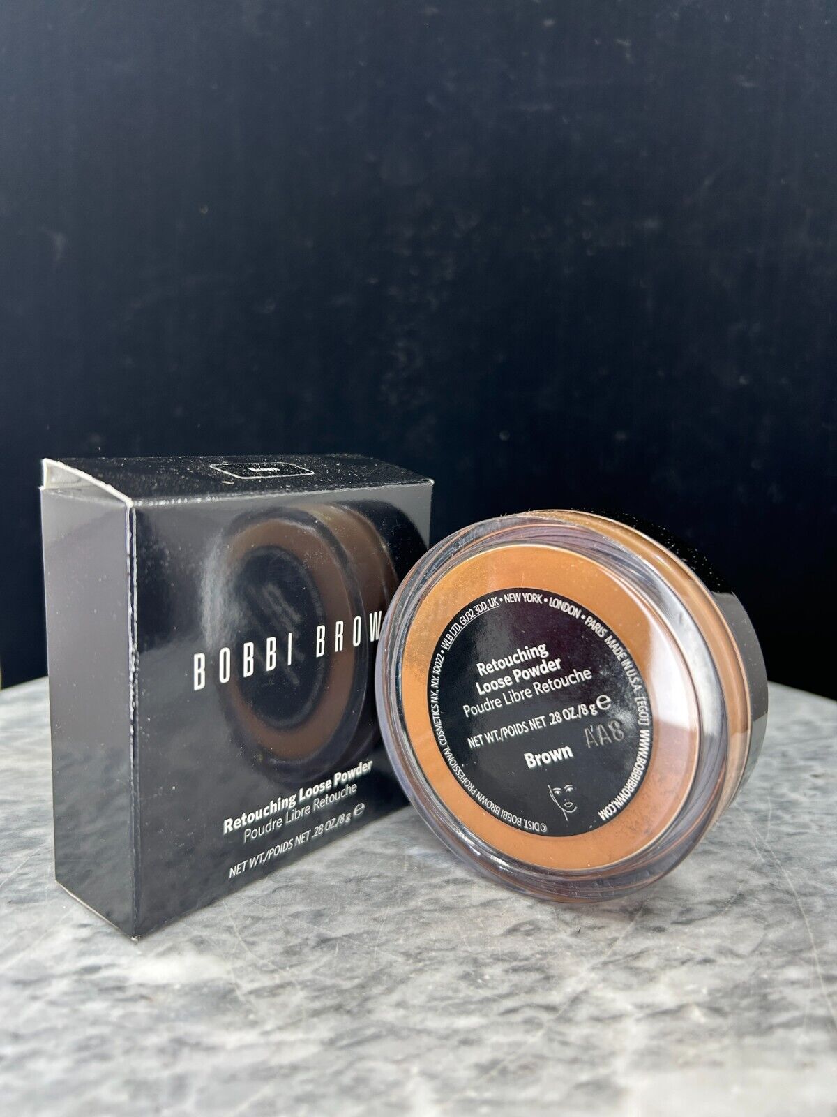 Bobbi Brown Retouching Loose Powder #BROWN - 8g/0.28oz - NIB