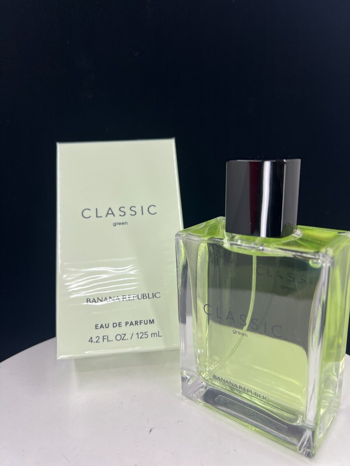 BANANA REPUBLIC CLASSIC GREEN  MEN EAU DE PARFUM SPRAY - 4.2fl oz/125mL  - NIB