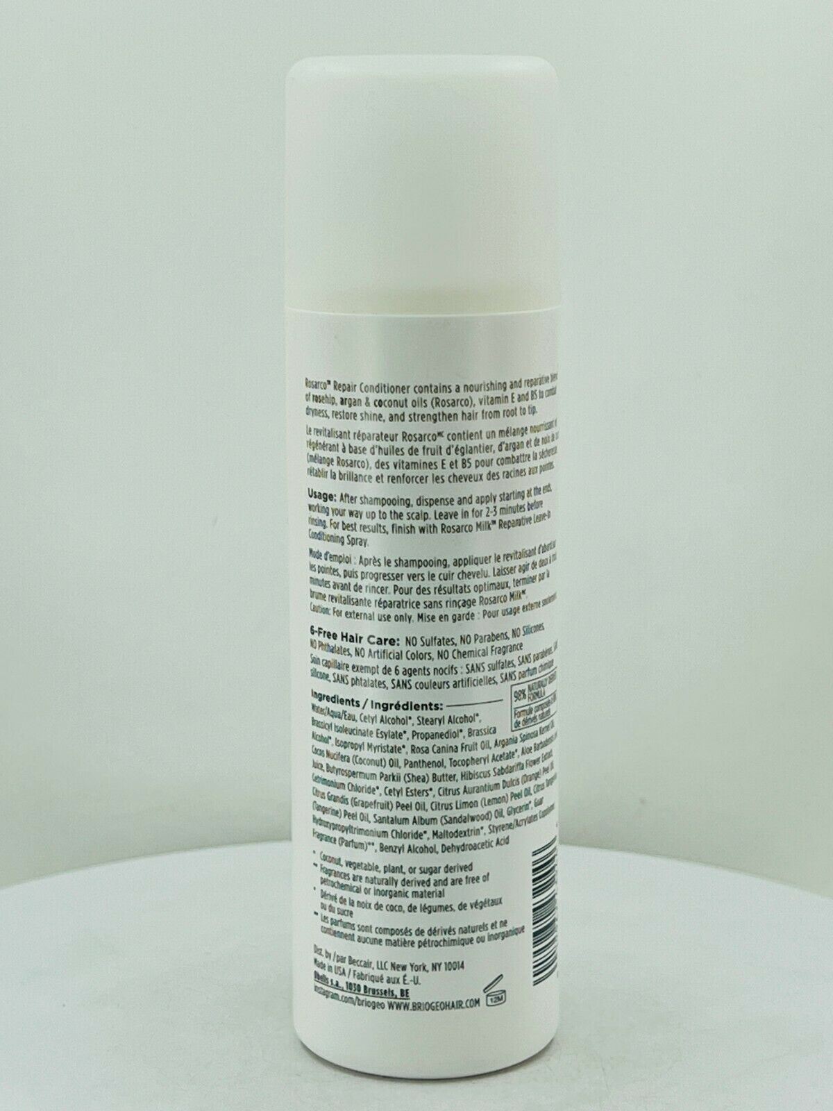 Briogeo Rosarco Repair Conditioner - 8oz / 236ml - BOXLESS *SPRING SALE