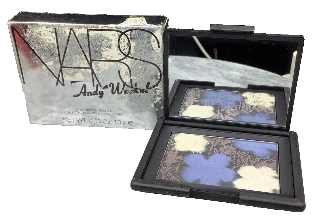 NARS ANDY WARHOL EYESHADOW PALETTE FLOWERS 2 9980 ~ 0.45 OZ CHECK DESCRIPTION.