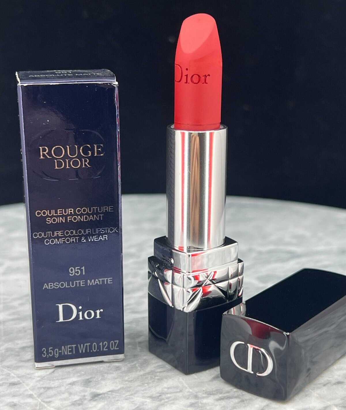 Dior Rouge Couture Colour Lipstick #951 Absolute Matte -0.12oz (NIB)