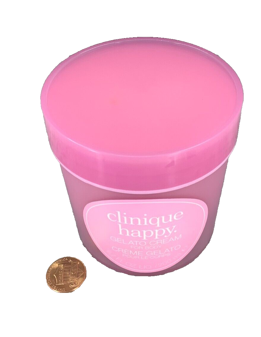 CLINIQUE HAPPY GELATO CREAM FOR BODY BERRY BLUSH 6.7 OZ