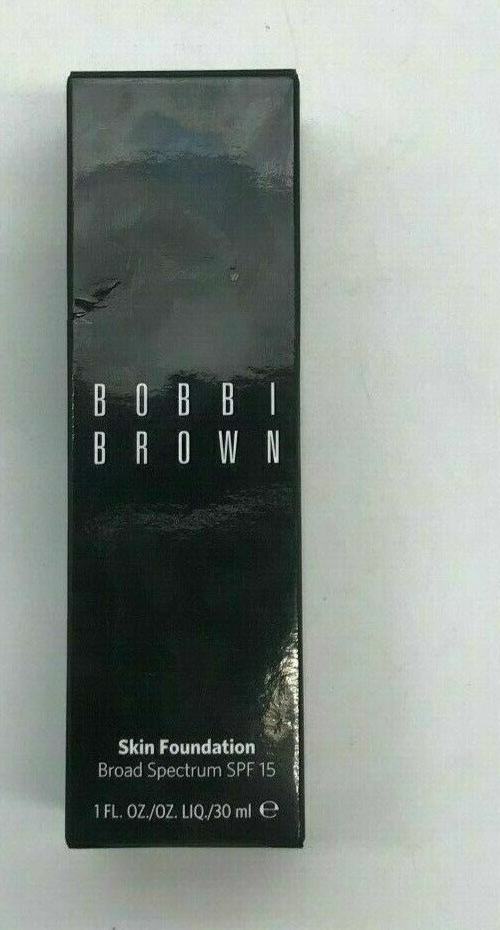 Bobbi Brown Skin Foundation SPF 15 #Espresso 10 -1oz 9 (NIB)