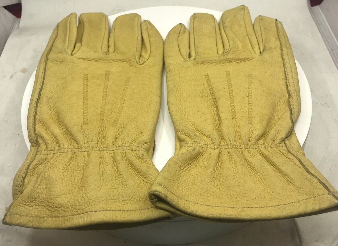 Wells Lamont Leather Insulated Gloves, Medium