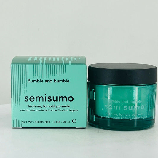 Bumble & Bumble semisumo hi shine, lo hold pomade -1.5oz/50ml (NIB)