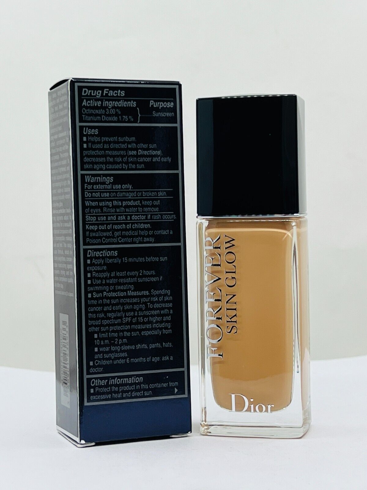 CHRISTIAN DIOR ~ FOREVER SKIN GLOW 24 H WEAR RADIANT FOUNDATION ~ 2CR ~ 1 oz