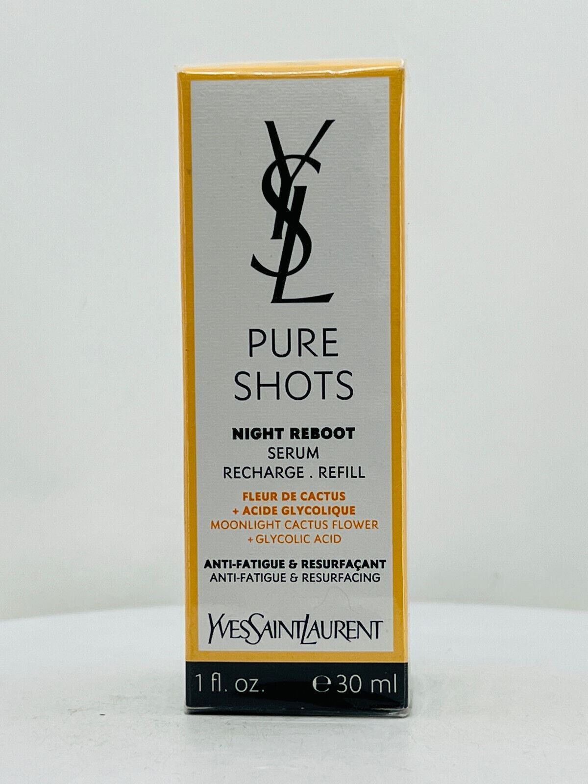 YSL Pure Shots Night Reboot Serum Recharge/refill  -1fl.oz (NIB)