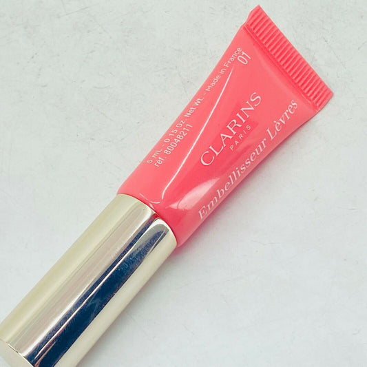 Clarins Instant Light Natural Lip Perfector Travel Size - 0.15oz #01 - BOXLESS