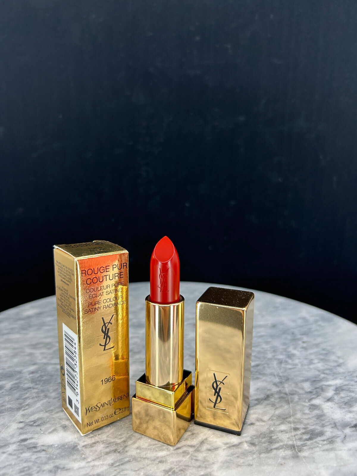 Yves Saint Laurent Rouge Pur Couture Satiny Radiance  #1966  -  0.13oz - NIB