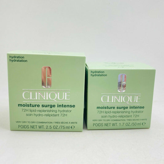 CLINIQUE Moisture Surge Intense Very Dry to Dry Combination(CHOOSE SIZE)-NIB