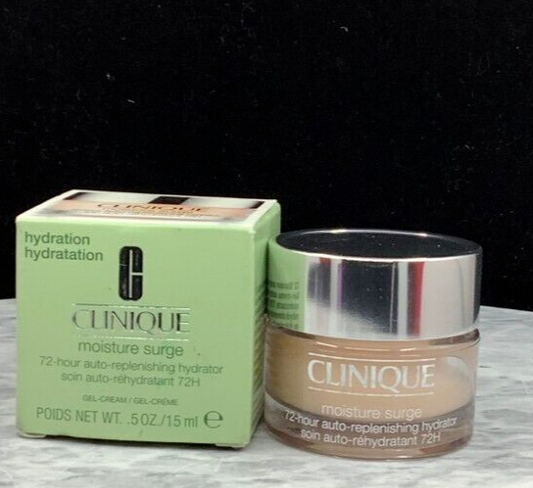 CLINIQUE MOISTURE SURGE 72HOUR AUTO REPLENISHING HYDRATOR 0.5 OZ / 15ML