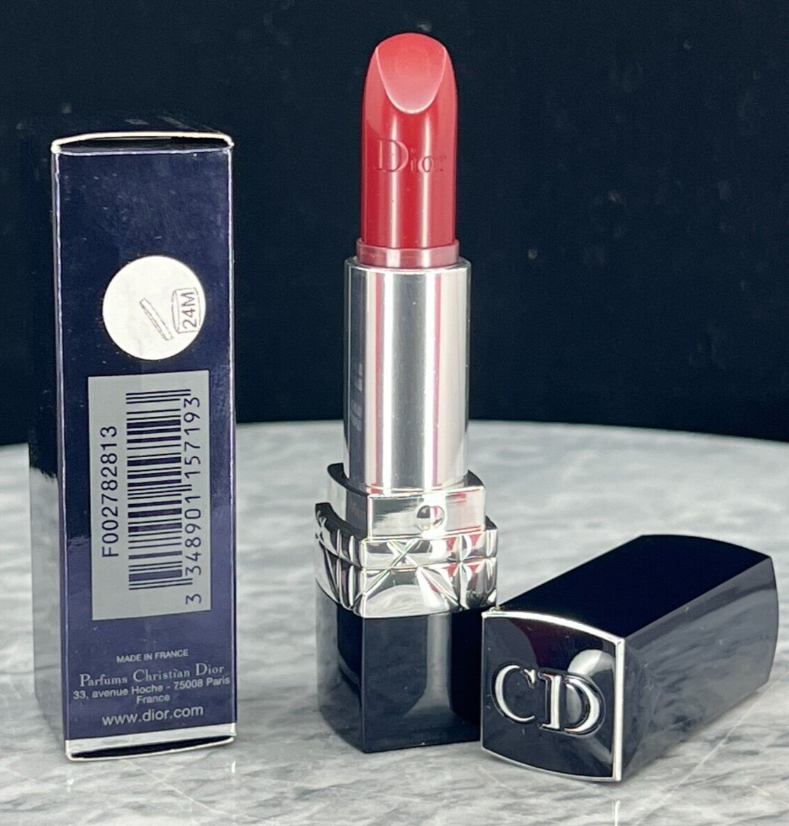 CHRISTIAN DIOR~ ROUGE DIOR LIPSTICK #813 5TH AVENUE, 0.12 OZ, BOXED RARE (NIB)