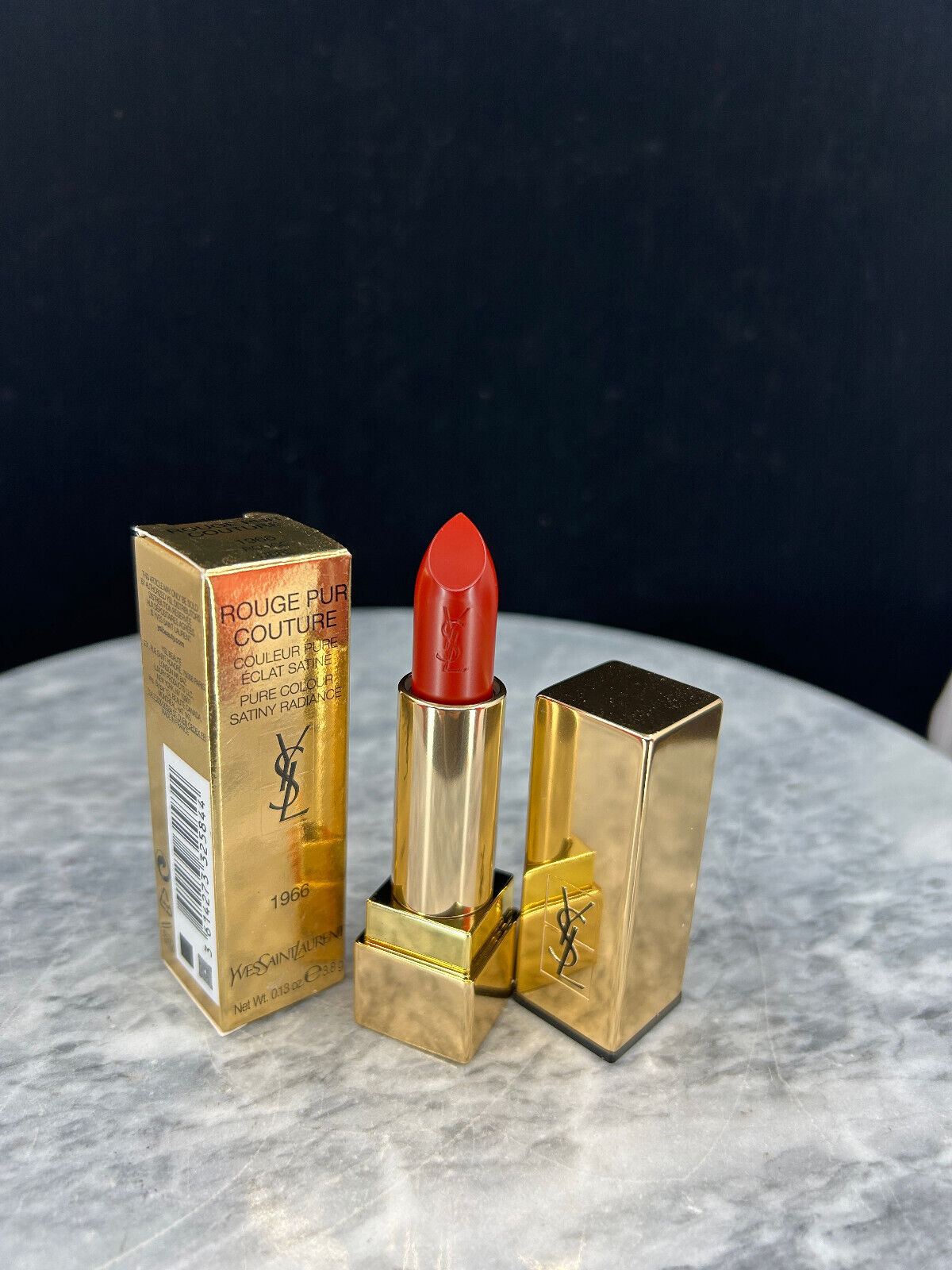 Yves Saint Laurent Rouge Pur Couture Satiny Radiance  #1966  -  0.13oz - NIB