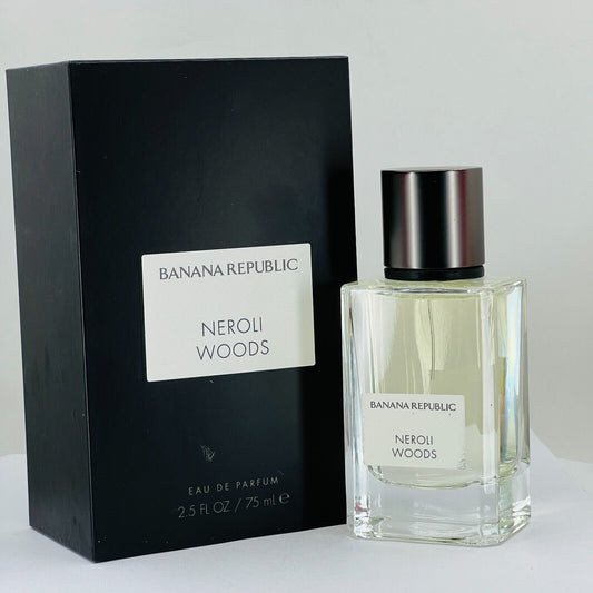 BANANA REPUBLIC NEROLI WOODS EAU DE PARFUM 2.5oz. NEW IN BOX